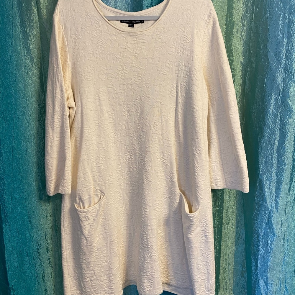 Gudrun Sjoden cream XL Tunic/Dress